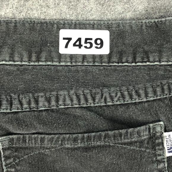 The North Face Corduroy Jeans Womens 6 Gray Bootcut Low Rise Stretch Cotton - Picture 14 of 14